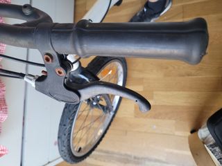 Bicicleta niño BTWIN blanca 20 pulgadas