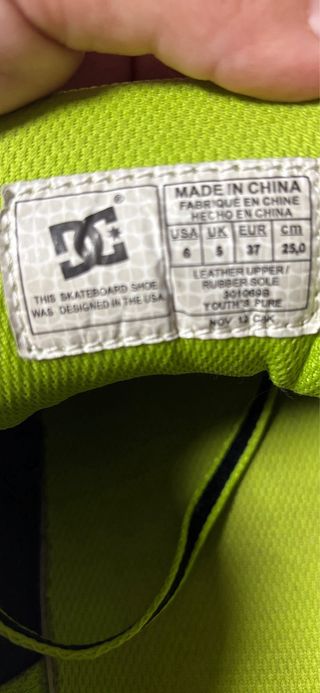 Zapatillas DC - Black/White