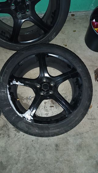 Llantas 17" 5x100 + neumáticos nuevos 