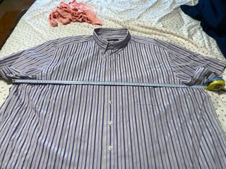 Camisa Oscar Style- Rayas Moradas talla 54

