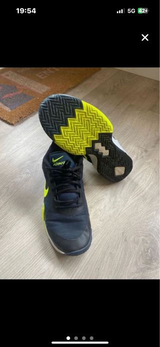 Zapatillas Nike Air Max Impact - Azul/Amarillo