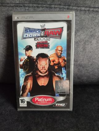 WWE SmackDown vs Raw 2008 PSP PRECINTADO