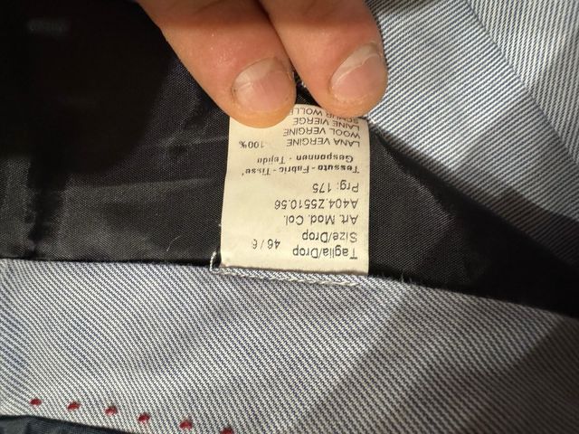 Abito da cerimonia nero taglia 46, pantalone+ giac