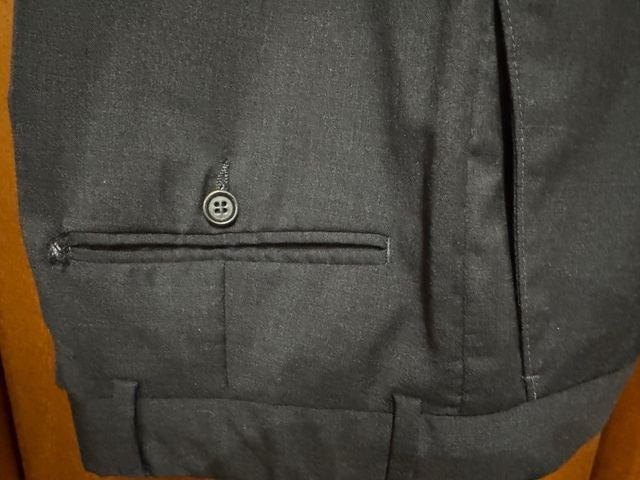 Abito da cerimonia nero taglia 46, pantalone+ giac