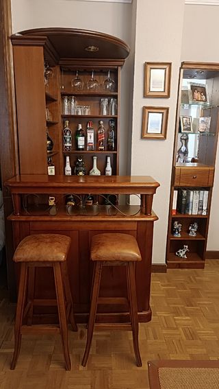 URGE.Barra bar madera maciza. CON REGALO