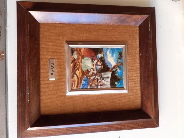 Cuadro Goya miniatura