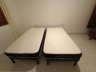 Letti elettrici articolati con materassi