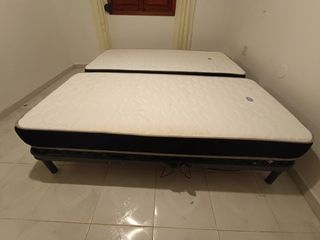 Letti elettrici articolati con materassi