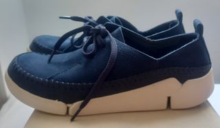 Clarks Tri Angela - Zapatillas azul marino - Talla