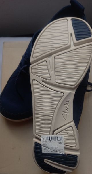 Clarks Tri Angela - Zapatillas azul marino - Talla