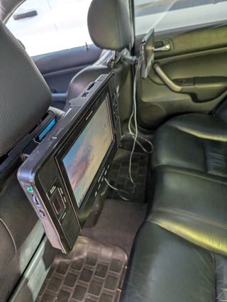 2x DVD coche Scott 7" -Reproductor TSX 710 pack
