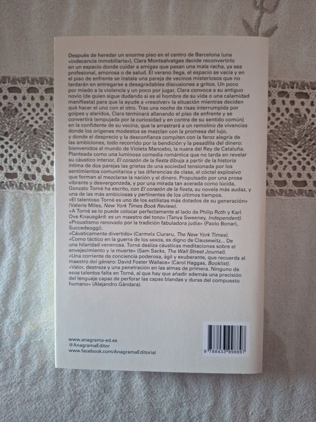 El corazón de la fiesta (Spanish Edition)