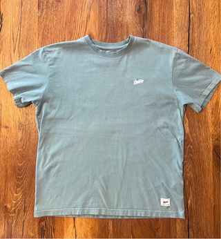 Camiseta Pull&Bear M hombre - Verde azulado