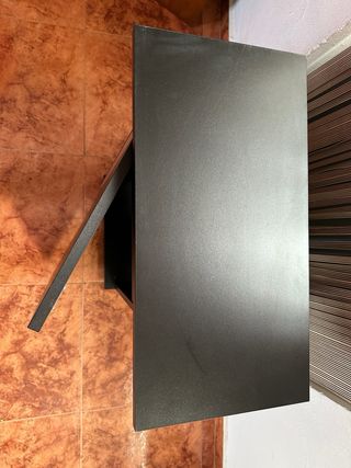 Mueble auxiliar negro 60x30cm