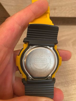 Reloj Casio G-Shock Solar Amarillo Vintage 