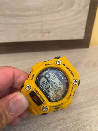 Reloj Casio G-Shock Solar Amarillo Vintage 