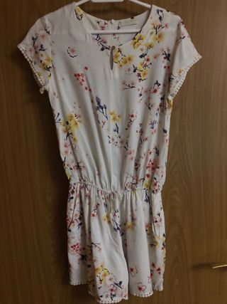 Mono floral verano - blanco