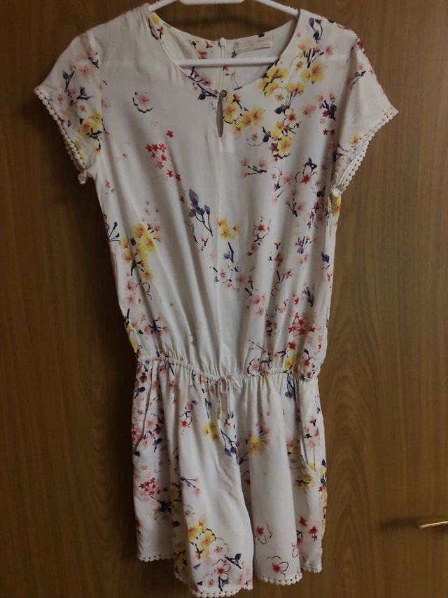 Mono floral verano - blanco