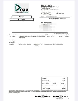 Rodillera ROM telescópica RS-3000 (Prim)