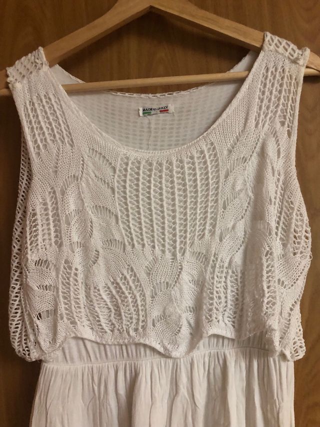 Vestido blanco verano