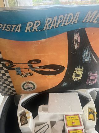 Pista RR Rápida Meteoro - Juguete antiguo