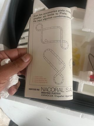 Pista RR Rápida Meteoro - Juguete antiguo