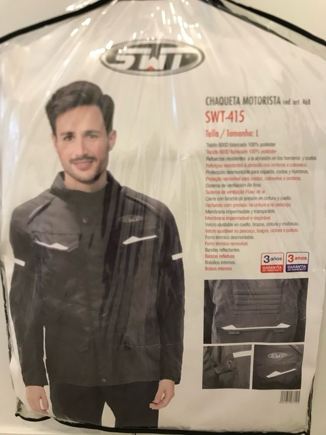 Chaqueta moto talla L