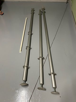 Estructura metálica IKEA gris