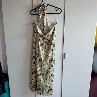Vestido Midi Floral Zara - L