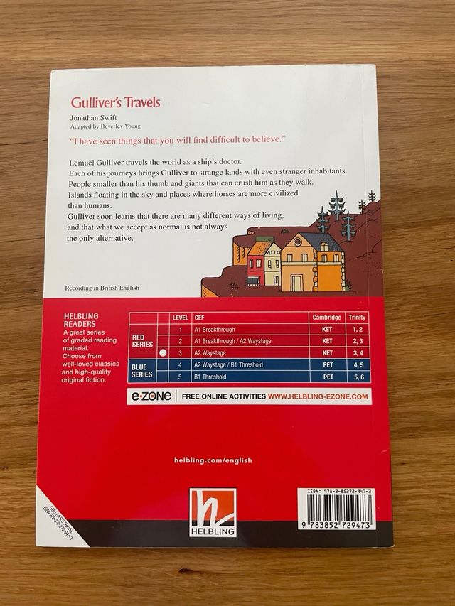 Gulliver's Travels, mit 1 Audio-CD: Helbling Re...