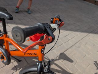 Bicicleta niño Btwin 16" naranja