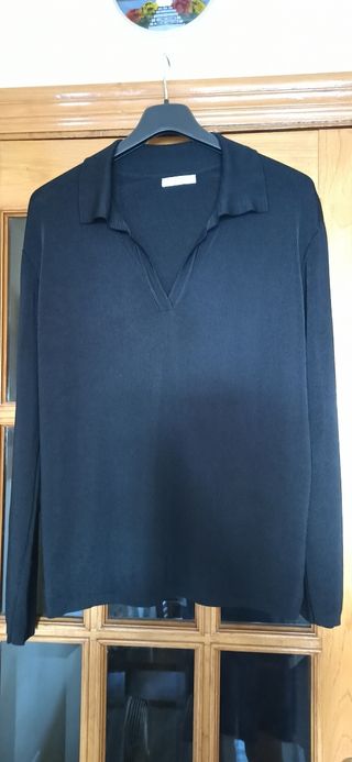 Blusas negras elegantes