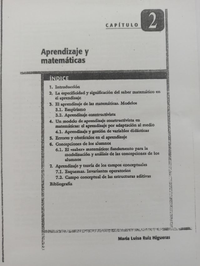 DIDÁCTICA DE LAS MATEMÁTICAS PARA PRIMARIA