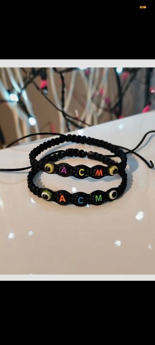 Braccialetti AC Milan - 2 pezzi