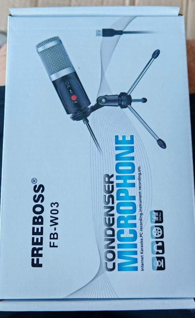 Micrófono condensador FREEBOSS FB-W03