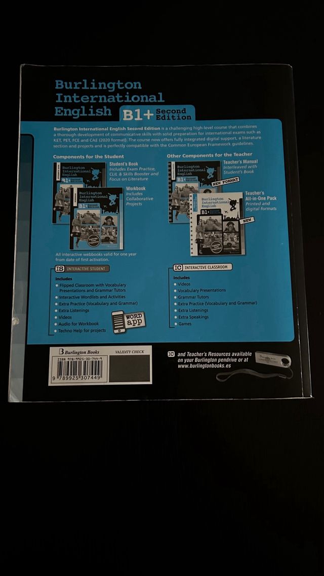 Burlington International Eng B1+ Ej 2ed