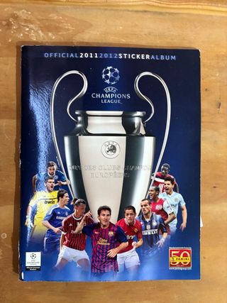 Álbumes 
-Champions League
-Real madrid 
-Liga
