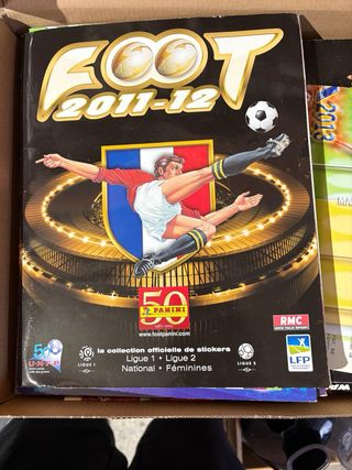 Álbumes 
-Champions League
-Real madrid 
-Liga
