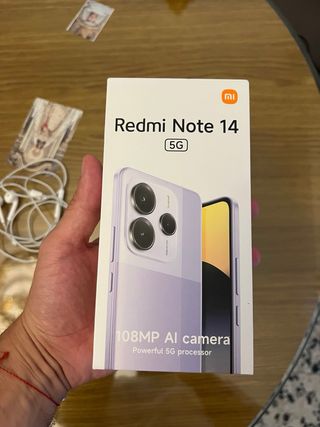 A ESTRENAR Xiaomi Redmi Note 14 5G - 108MP