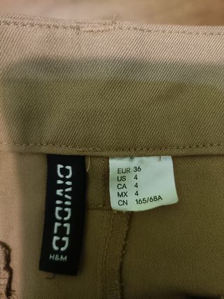 Pantalón H&M beige - Talla S