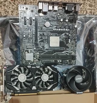 Placa Asus, Graf GTX 1050 Ti, Procesador, Monitor 