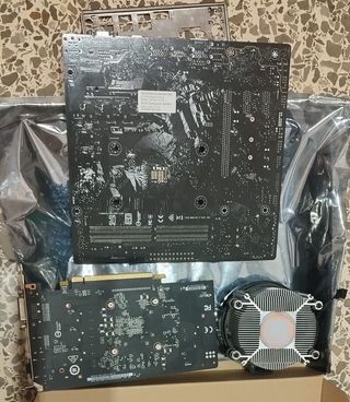 Placa Asus, Graf GTX 1050 Ti, Procesador, Monitor 