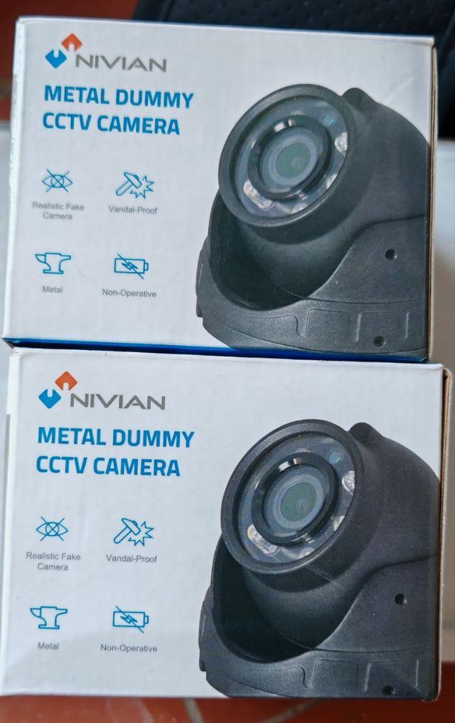 2 Cámaras Falsa NIVIAN CCTV ( 12 € Las Dos)