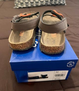 Sandalias niño Seven Five marrón - Talla 32
