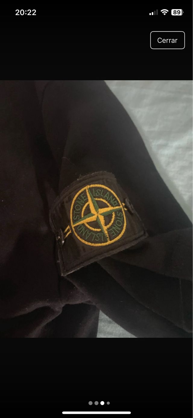 Camiseta Stone Island negra