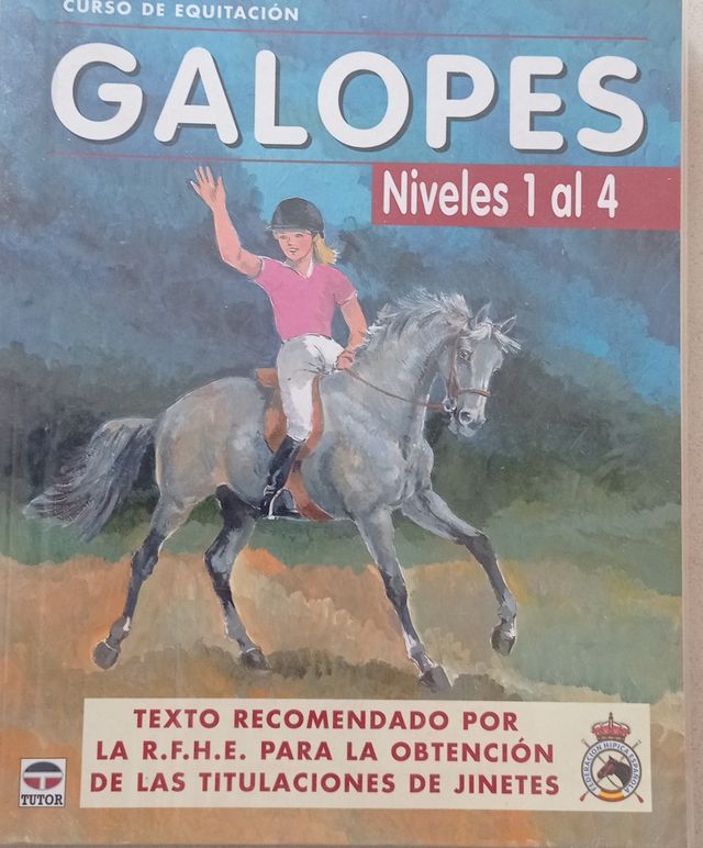 CURSO DE EQUITACIÓN. GALOPES. NIVELES 1 AL 4 (C...
