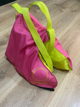 Patines + Bolsa Rosa Oxelo