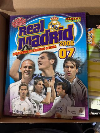 Álbumes Panini Real Madrid 2006-07 & Champions Lea