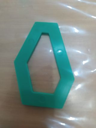 Scalextric juego 9 cuñas verdes exagonales