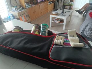 Raqueta tenis aluminio + bolsa